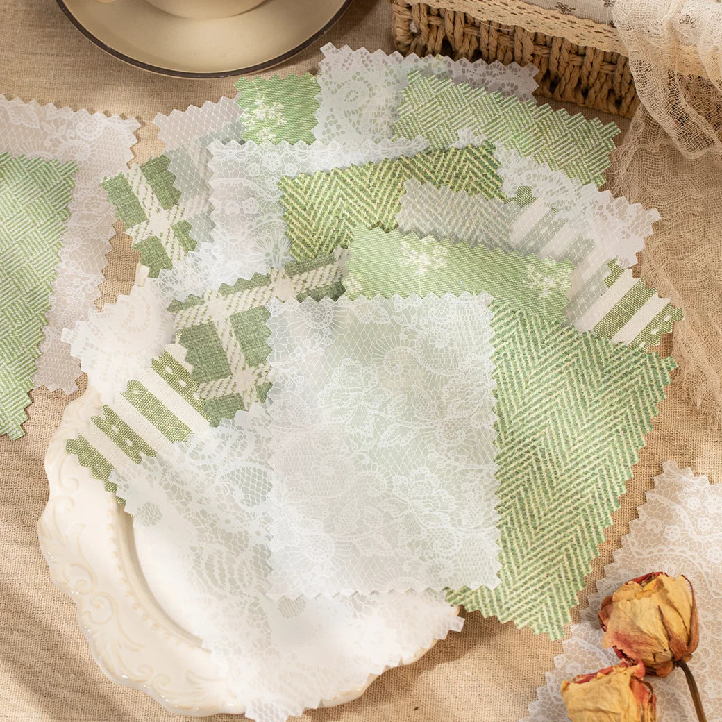 Papier de scrapbooking à texture de tissu