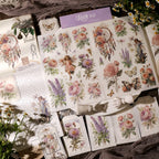 Fairy & Dreamcatcher Rub-On Stickers | Floral DIY Transfer Stickers