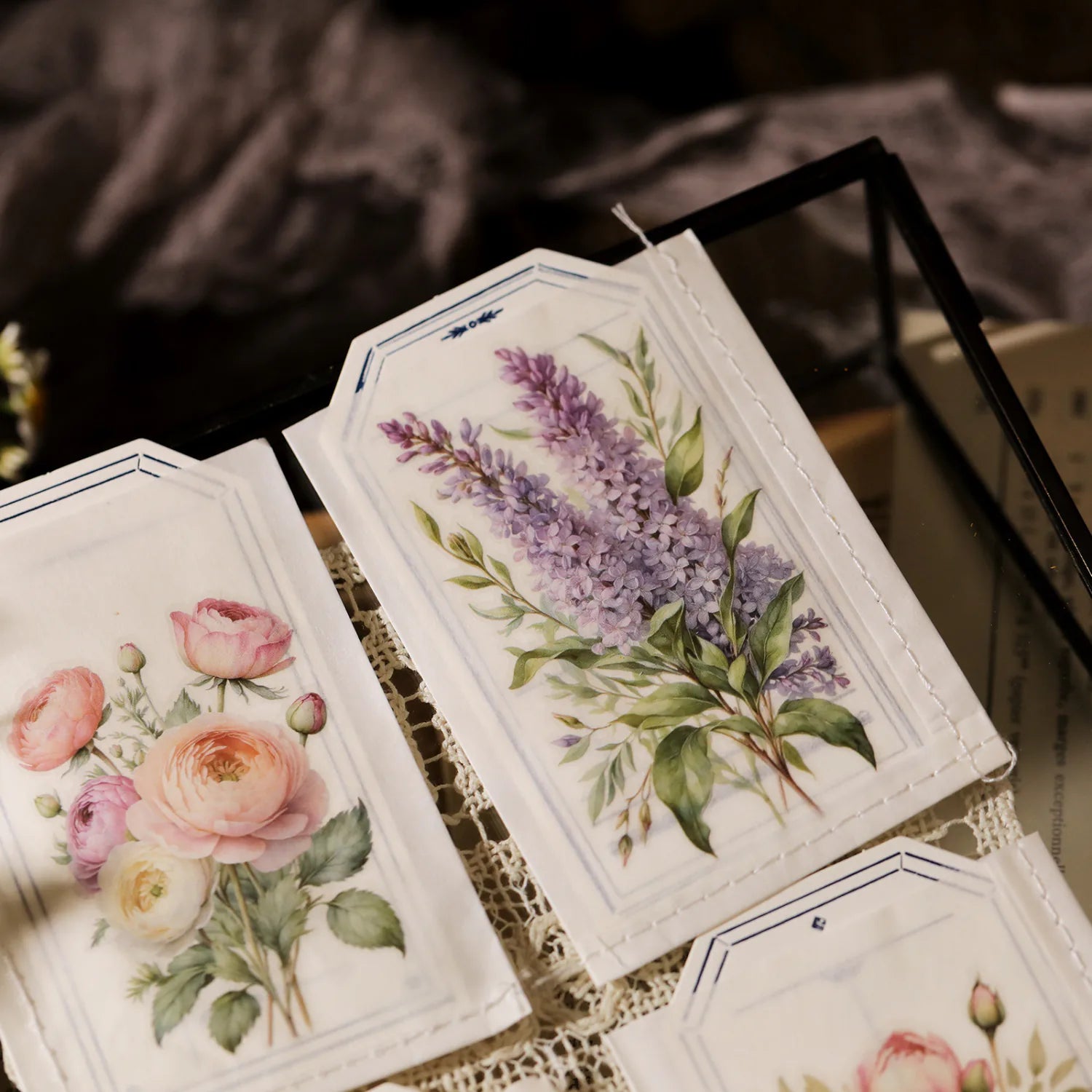 Fairy & Dreamcatcher Rub-On Stickers | Floral DIY Transfer Stickers