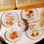 Fall Vibes Transfer Stickers