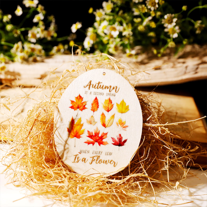 秋の雰囲気 転写ステッカー｜紅葉・パンプキン・秋色デザイン