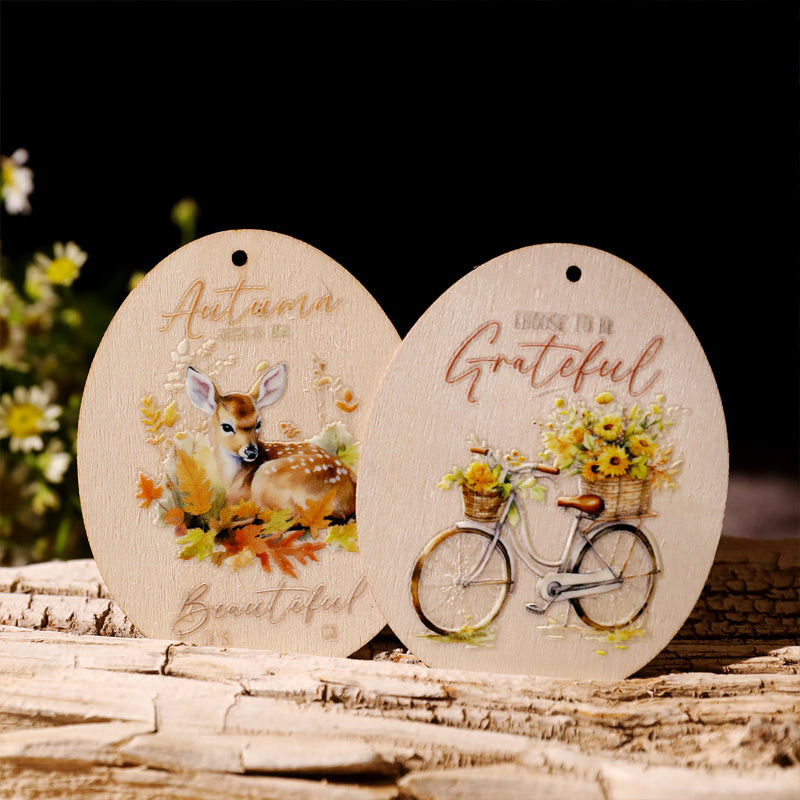 Fall Vibes Transfer Stickers