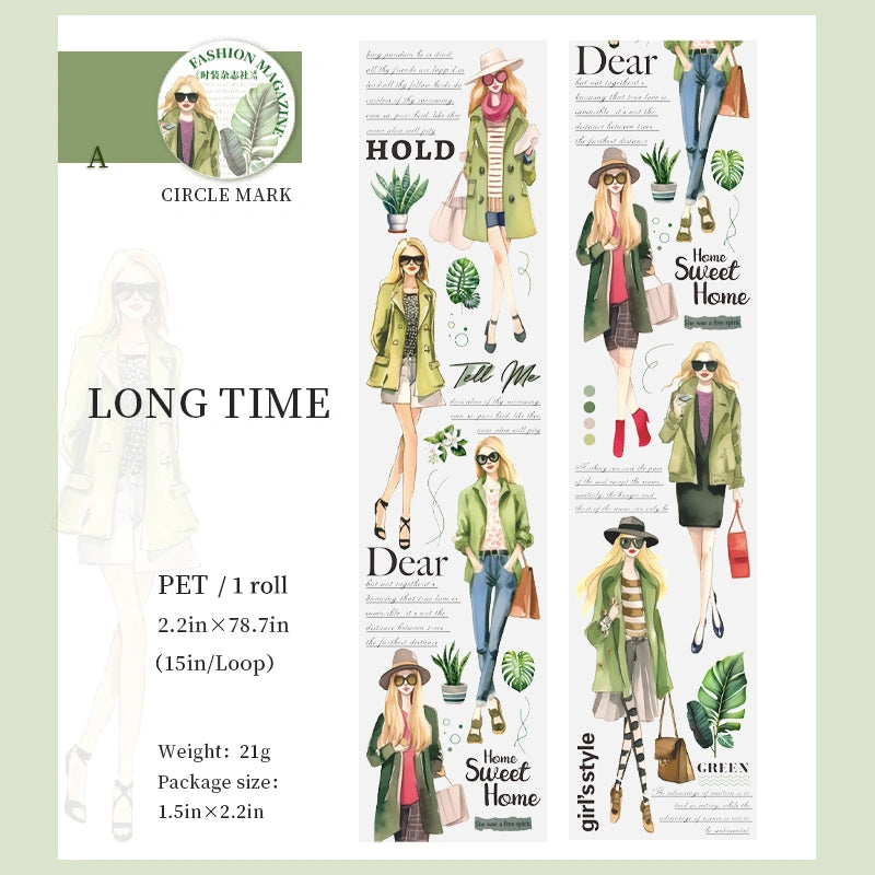 Ruban PET Fashion Girl