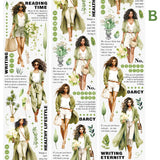 Fashion & Lifestyle Boho Chic PET Tape for Journals Planners