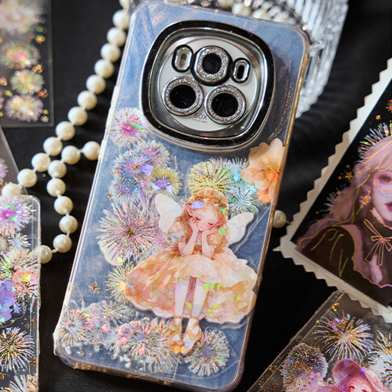 Firework Burst PET Stickers