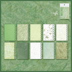 Papier décoratif floral pour scrapbooking | Papier dentelle découpé au laser M5