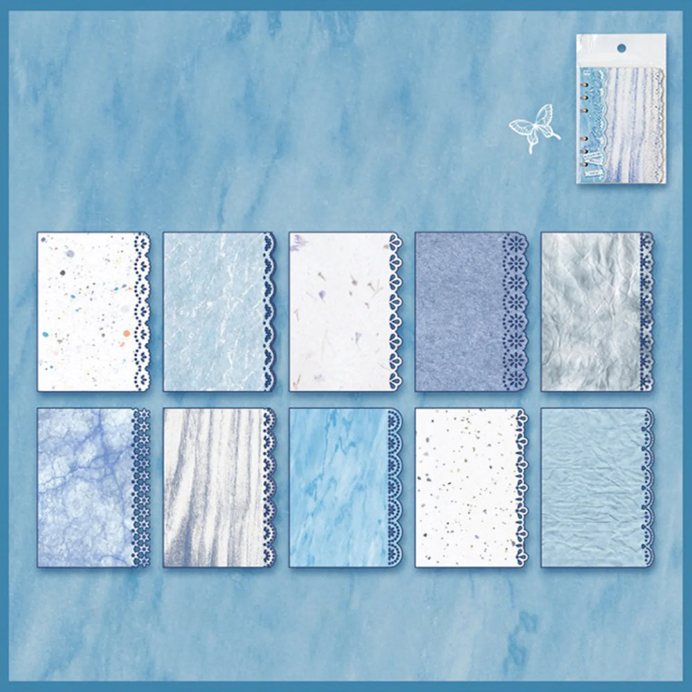 Papier décoratif floral pour scrapbooking | Papier dentelle découpé au laser M5