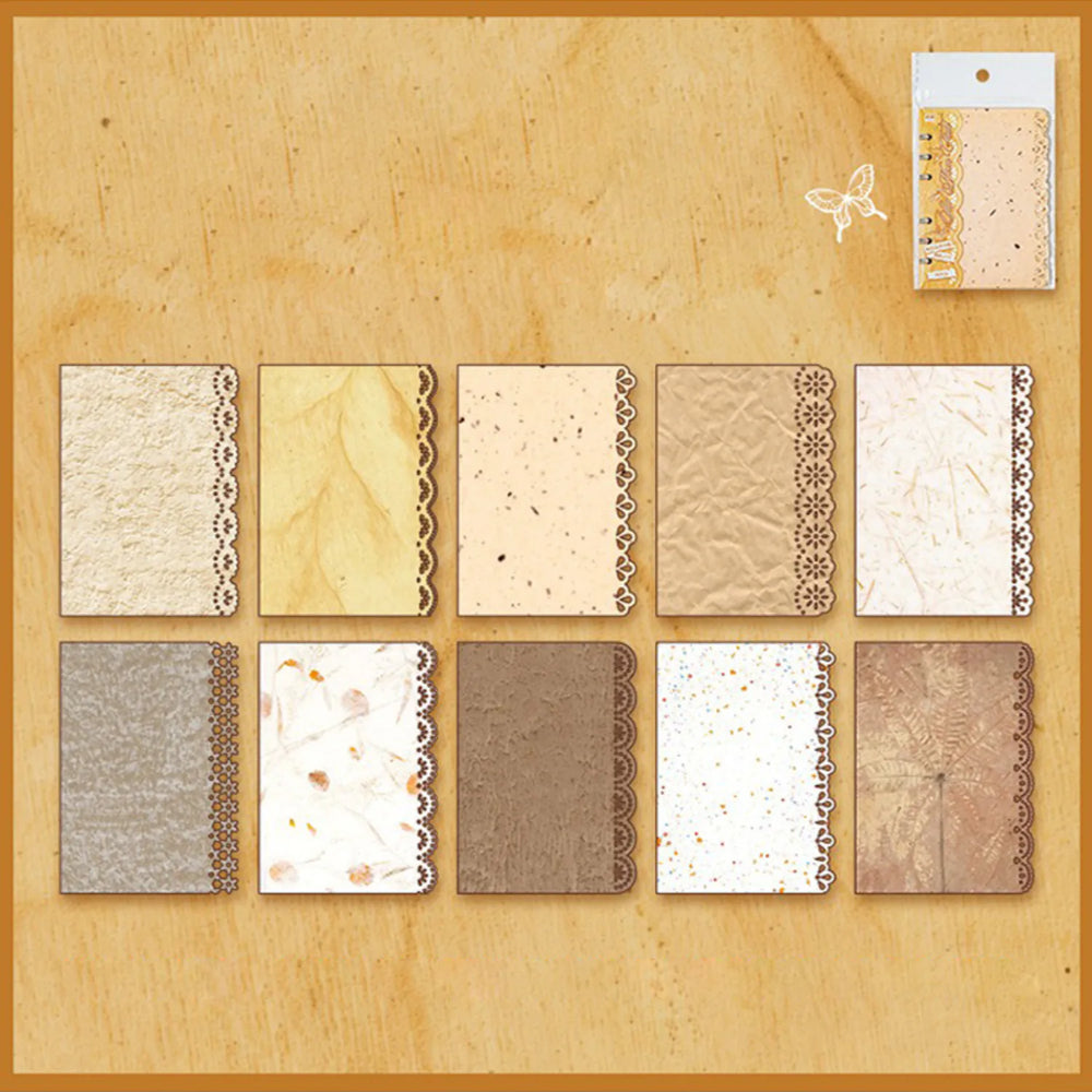 Papier décoratif floral pour scrapbooking | Papier dentelle découpé au laser M5