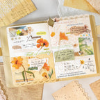 Papier décoratif floral pour scrapbooking | Papier dentelle découpé au laser M5