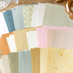 Lot de Papier Scrapbooking Floral Vintage – pour Junk Journal & Loisirs Créatifs