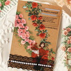 Stickers Éphémères Fleurs Grimpantes pour Scrapbooking