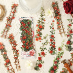 Stickers Éphémères Fleurs Grimpantes pour Scrapbooking