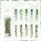 Floral Vine Stickers Ephemera For Scrapbooking