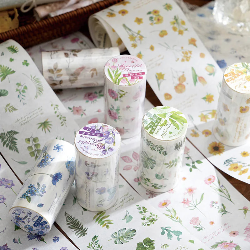 Floral Washi Tape Scrapbooking Decorative Tape