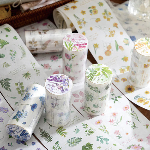 Blumen Washi Tape Scrapbooking Deko Klebeband