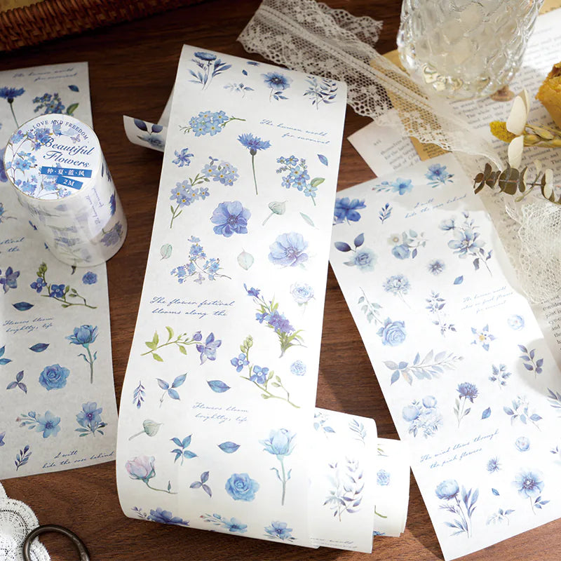 Floral Washi Tape Scrapbooking Decorative Tape