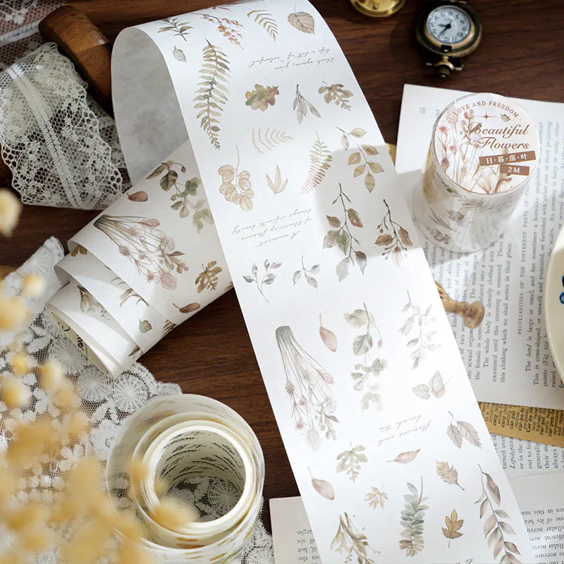 Floral Washi Tape Scrapbooking Decorative Tape