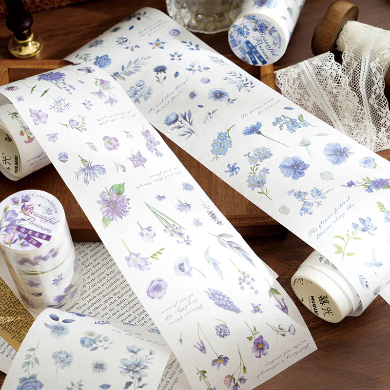 Floral Washi Tape Scrapbooking Decorative Tape