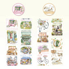 Ensemble de rubans adhésifs décoratifs à fleurs et mignonnes pour filles