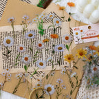 Blumen PET Sticker Transparent Sticker