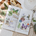 Blumen PET Sticker Transparent Sticker