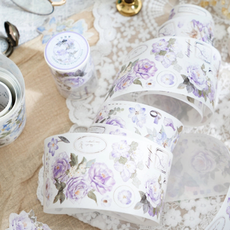 Flower Washi Tape – Scrapbook & Planner Decor