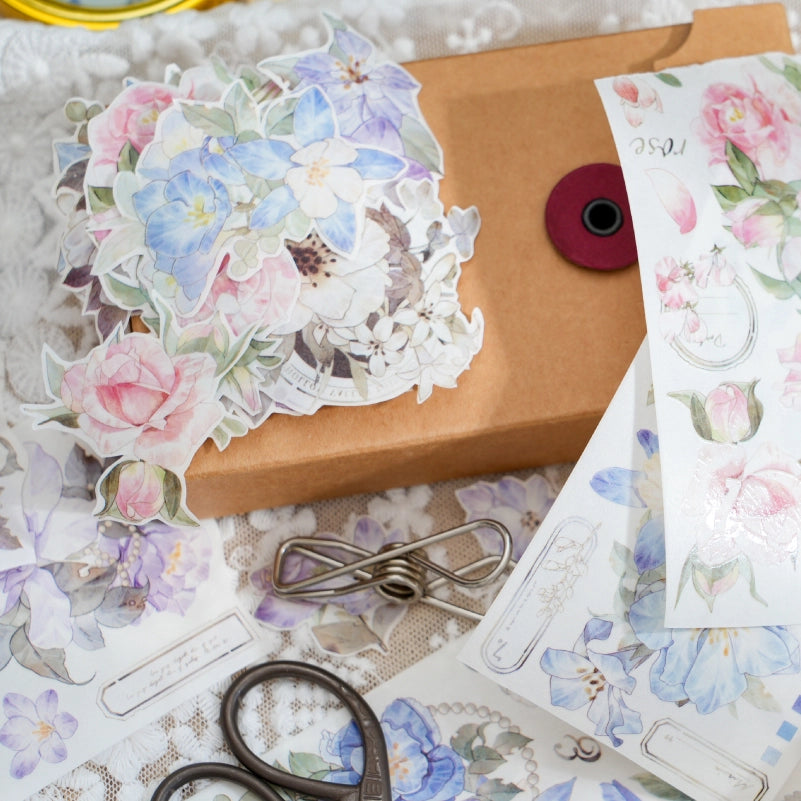 Flower Washi Tape – Scrapbook & Planner Decor