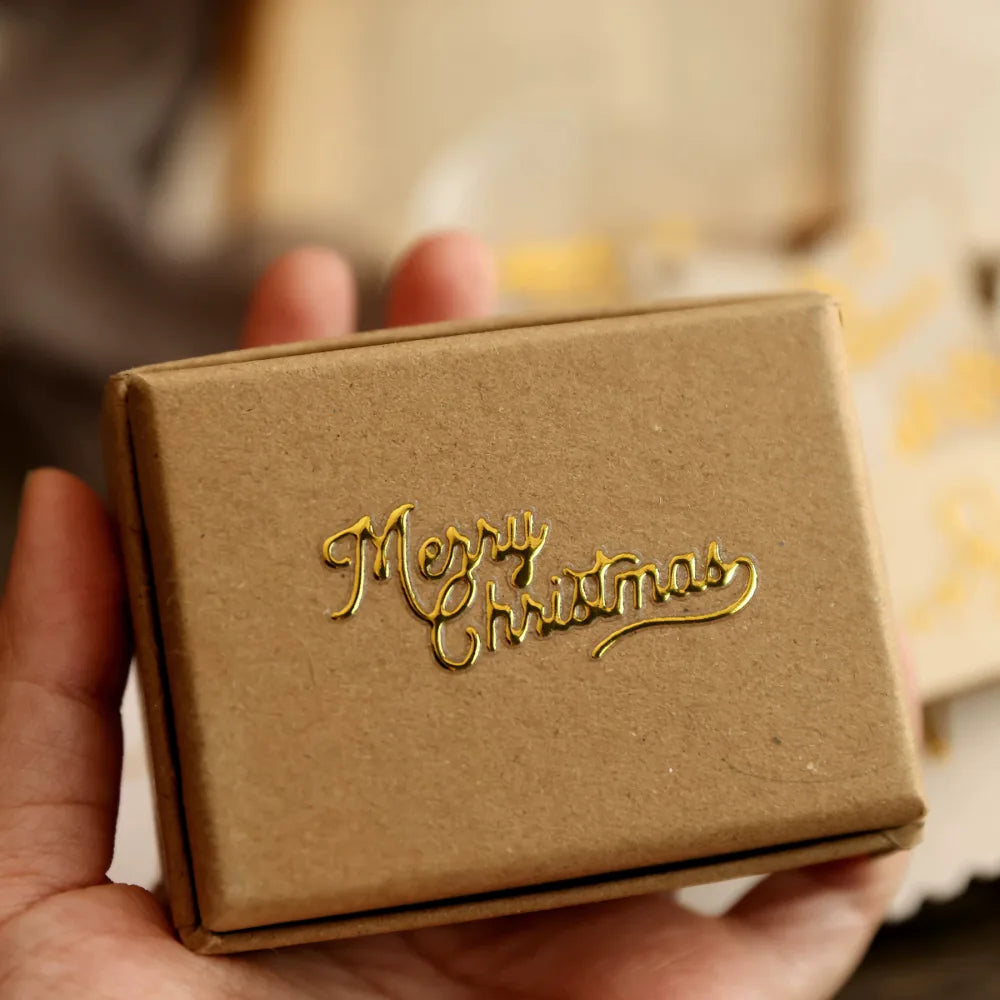 Foil Christmas Transfer Stickers