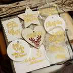 Foil Christmas Transfer Stickers