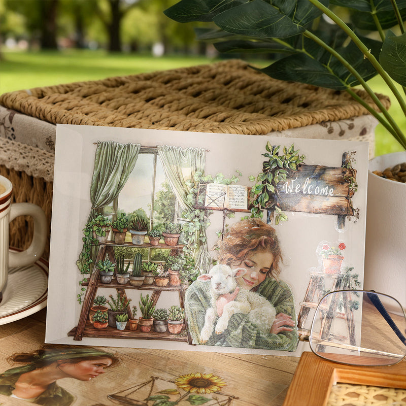 Spring / Summer / Autumn / Winter Aesthetic journal Sticker Book