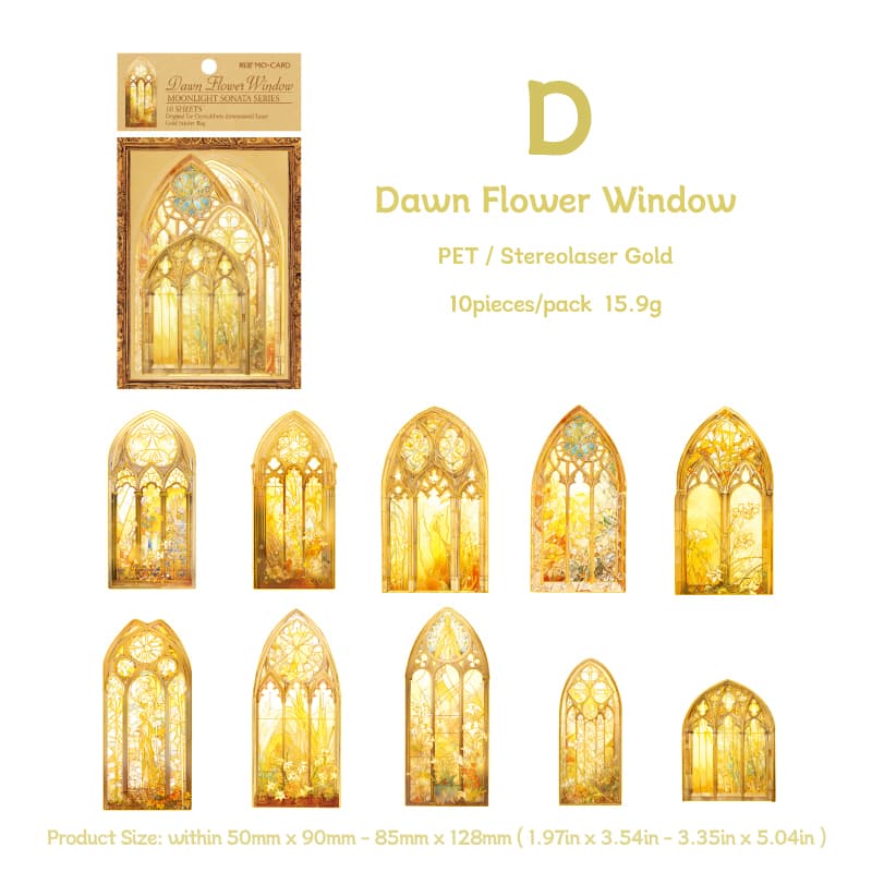 ガラス窓ステッカー スクラップブッキング