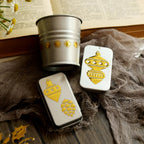 Gold Foil Holiday Christmas transfer Stickers