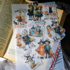 Halloween Vellum Stickers – Pumpkin
