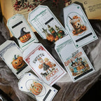 Halloween Vellum Stickers – Pumpkin
