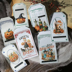Halloween Vellum Stickers – Pumpkin