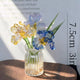 Handcrafted Mini Glass Flower Figurines –Peony Lotus