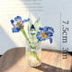 Handcrafted Mini Glass Flower Figurines –Peony Lotus