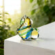 Handcrafted Mini Glass Horse Figurine