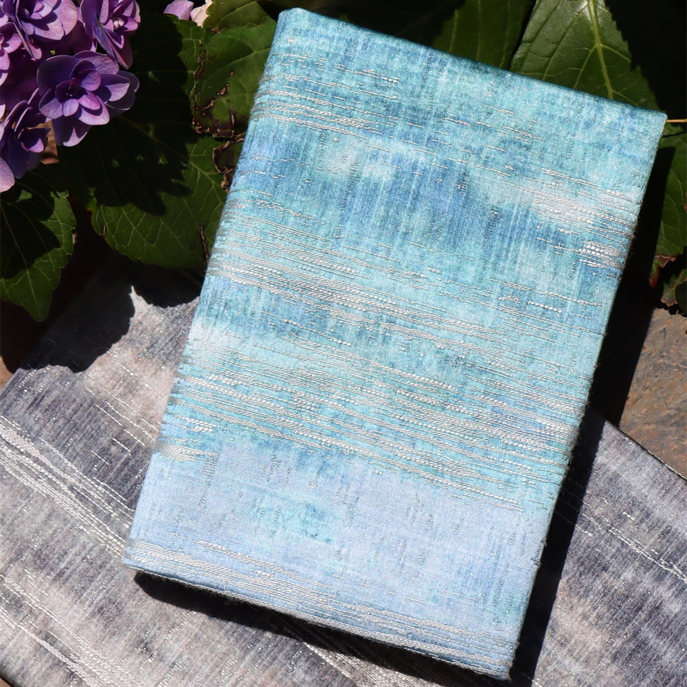 Couverture de carnet en tissu A5/A6 faite main