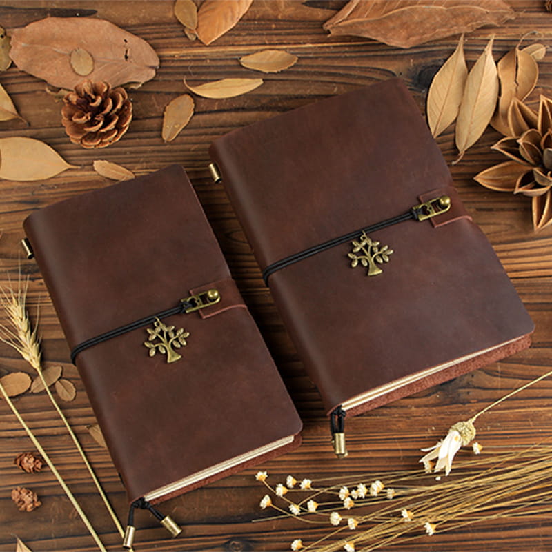TRAVELER'S Notebook Passport Size journal Cover Brown