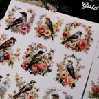 Hummingbird & Bird Transfer Stickers