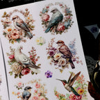 Hummingbird & Bird Transfer Stickers