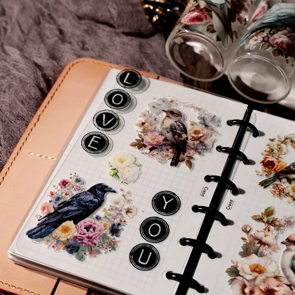 Autocollants Transfert Colibri & Oiseaux