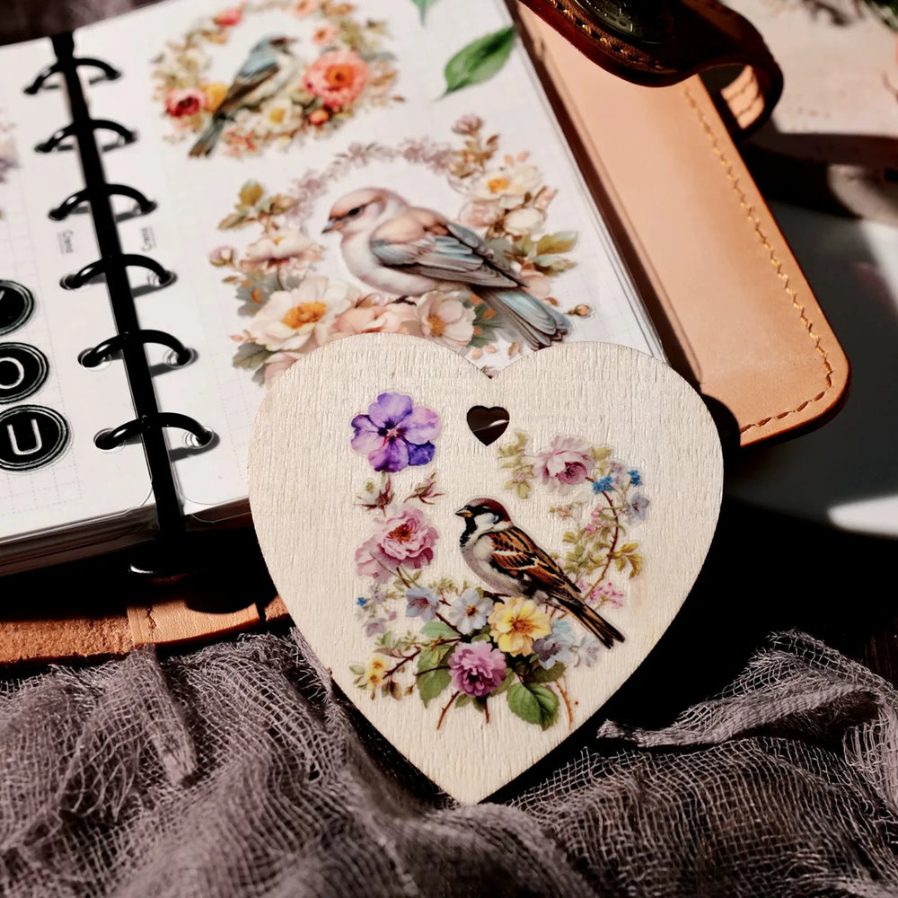 Autocollants Transfert Colibri & Oiseaux