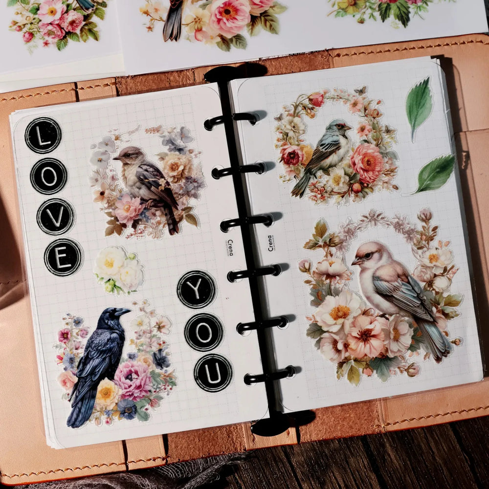 Autocollants Transfert Colibri & Oiseaux