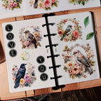 Hummingbird & Bird Transfer Stickers