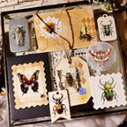Insekten-Kristall-Rub-On-Transfer-Sticker | Schmetterlings-UV-DTF-Transfer-Sticker