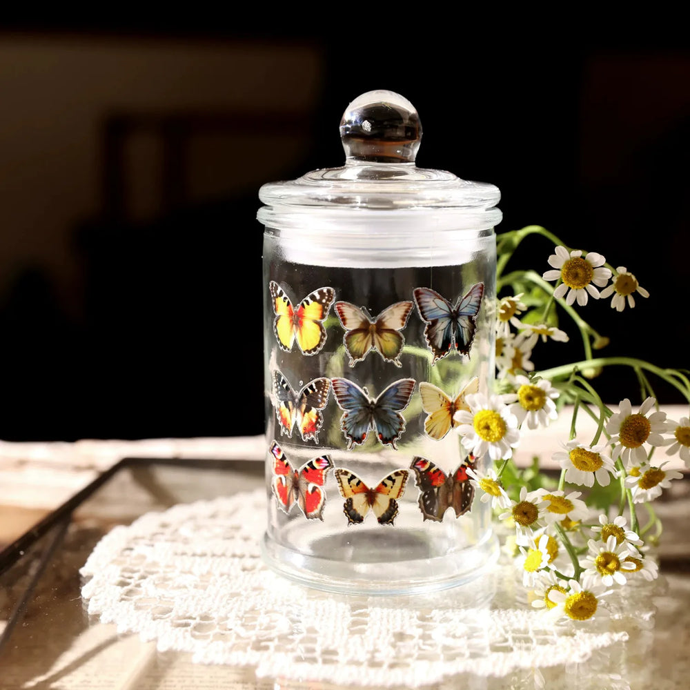 Insect Crystal Rub‑On Transfer Stickers | Butterfly UV DTF Transfer Stickers