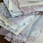 Junk Journal Hollow Mesh Specialty Paper set