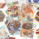 Pack de Stickers 3D Kawaii – Thèmes Sushi, Café, Boulangerie & Desserts
